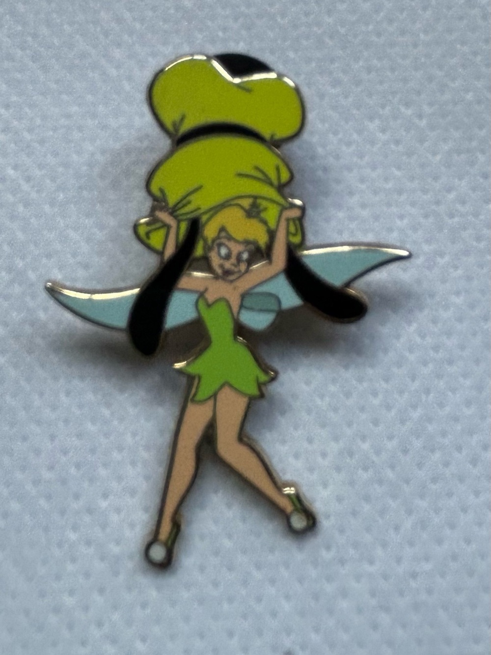 Tinker Bell Wearing Goofy Hat Pin